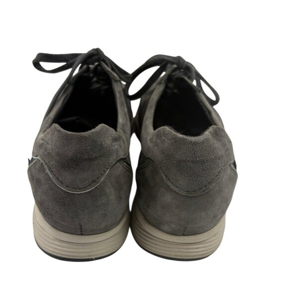 *Mephisto Runnoff Yael Leopard Pring Leather Sneakers Womens 10.5 Gray Comfort - Picture 7 of 11